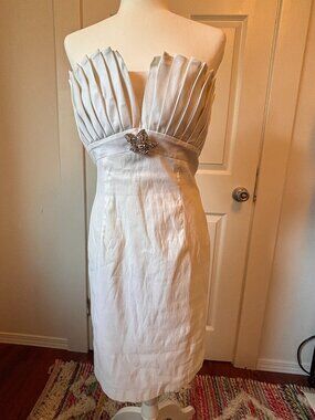 Heine Strapless White / Bridal Dress 8